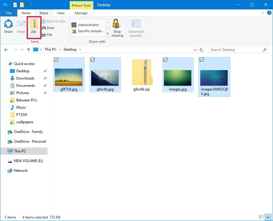 Unzip compressed files windows 7